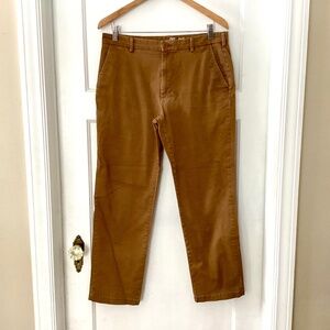 IZOD Saltwater Wash Classics Men's 32x30 Pants Chinos Flat Front Straight Leg